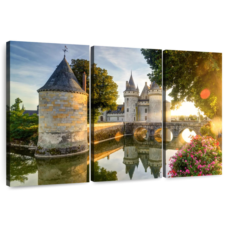 Lilie Stunning French Chateau, 36" H x 57" W