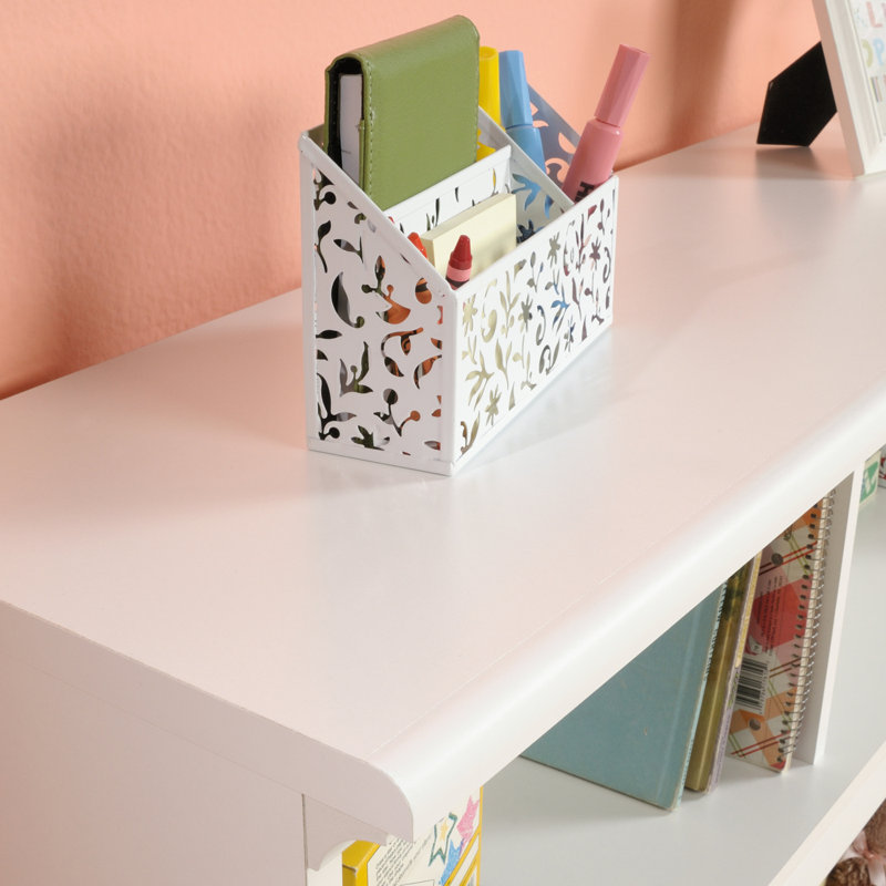 Bookcase/Footboard, White Finish