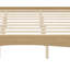 Retro-Inspired Platform Bed Featuring Curved Headboard Design-1897595129