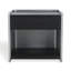 Ottawa Wood and Aluminum Nightstand