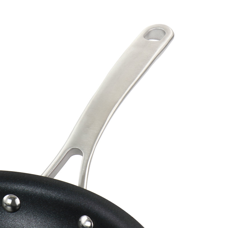 Batterie de cuisine antiadhésive en aluminium 10 pièces Martha Stewart, Noir mat