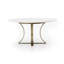 Gage Round Marble Dining Table