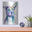 Red Barrel Studio® «Rainbow Dogs American Pit Bull Terrier» par Lindsay Kivi, art mural en métal-187498971