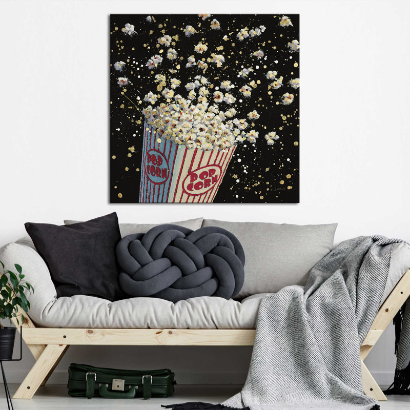 "Cinéma Pop" par James Wiens, reproduction sur toile, H 24 po x l 24 po