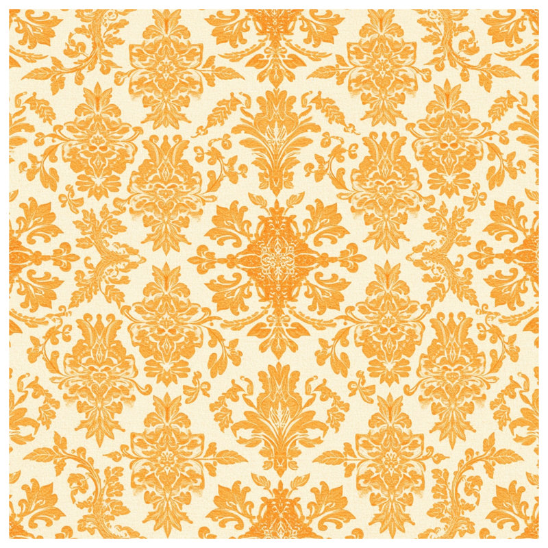 Coussins décoratifs ornés de motifs damassés, 14 x 14 inches