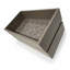 Jardinière rectangulaire pour terrasse Rectanglar - Brun-1845232463-1845232462