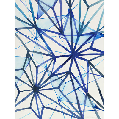 «Blue Fracture» par Hable Susan - Peinture