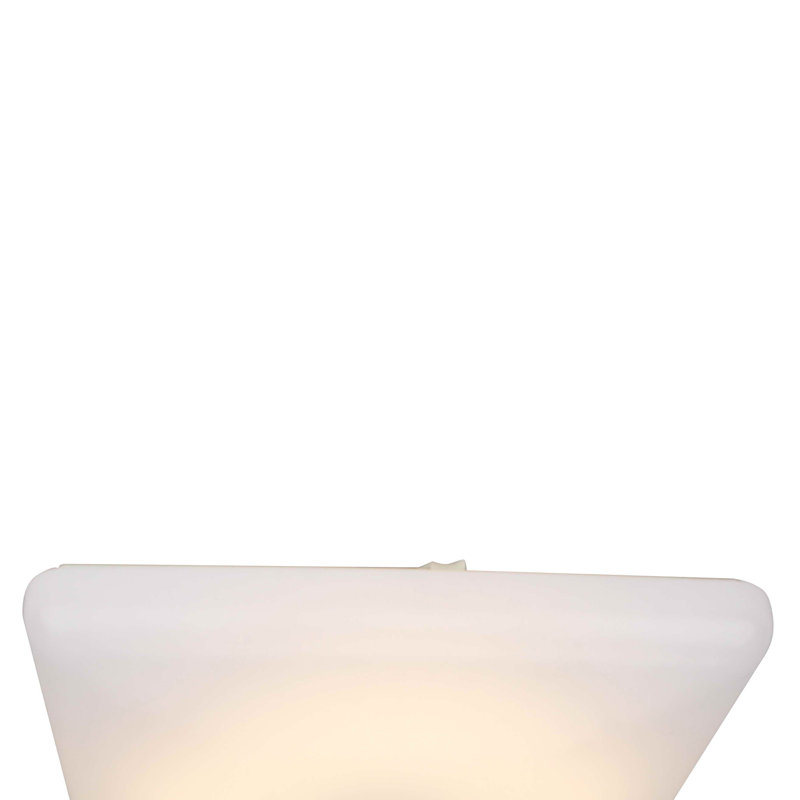 Plafonnier encastré 1 lumière à DEL Karlos, H 4 po x l 14 po x P 14 po