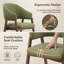 Tabouret de bar rembourré en bois massif-339600678-339600681