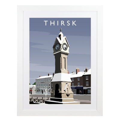 Thirsk 2 (Snow) Portrait - Print