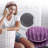 Textured Faux Fur Throw Pillow-87772011