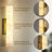 20" Dimmable LED Wall Mounted Alabaster Sconce with Alabaster Shade-2123541783
