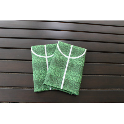 Polyester Floral Square Napkin