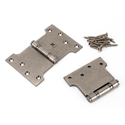 10.2cm H x 154cm W Butt Bearing Pair Door Hinges