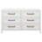 Loane 6-drawer Bedroom Dresser Distressed White