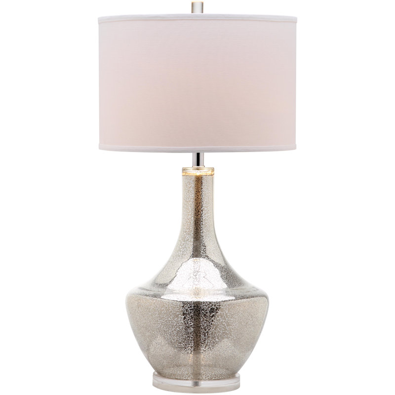 Lampe de table de 34,5 po Barrington, Argent