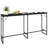 70" Long Bar Table with Charging Station, Industrial Style Rectangular Bar Height Pub Table with Steel Frame for Dining Room, Kitchen-1398172115