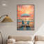 «Sunset Beach View Glam Coastal» par Art Remedy-105312029-105312032