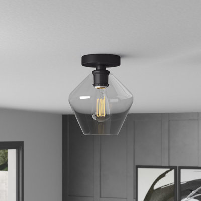 Keaton Glass Flush Mount