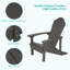 Chaise Adirondack en plastique Halstein-1409835317
