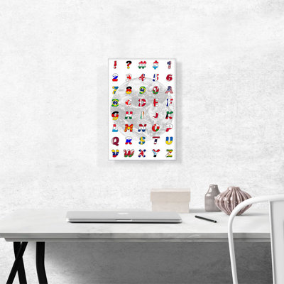 " World Flags Full Alphabet "