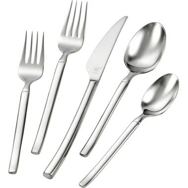 Wave Forged 42 Piece Flatware Set, Service for 8 – Mikasa