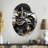 Train On The Track I - Pear Shape Large Transportation Train 3D Wall Clock-105483470