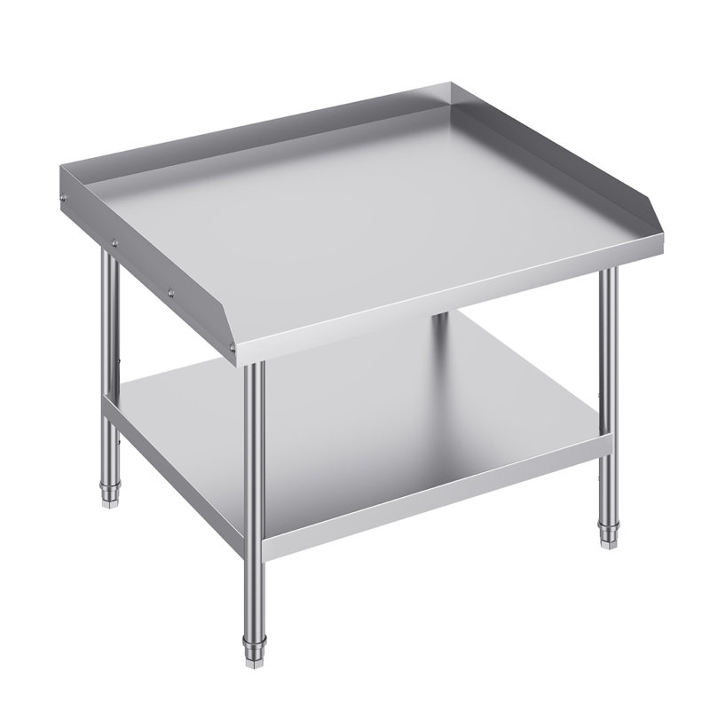 Table de travail en acier inoxydable