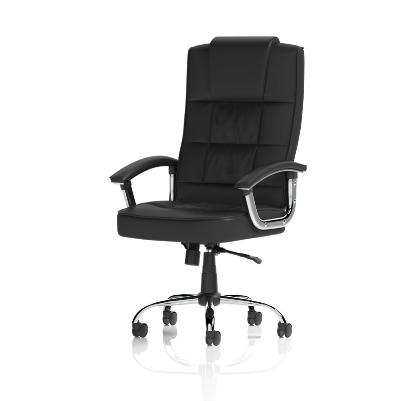 Ebern Designs Roskilde Deluxe Executive Chair, Black