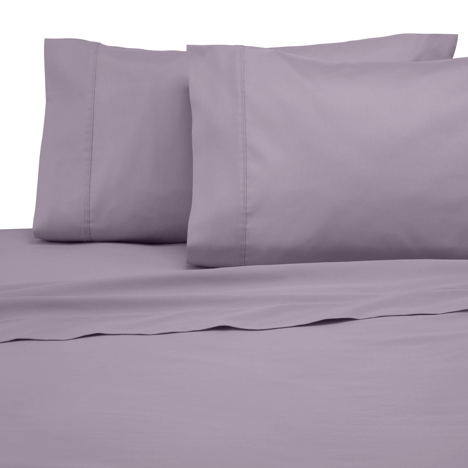 Cotton Sheet Set, Queen Flat Sheet + 1 Fitted Sheet + 2 Pillowcases, Cream