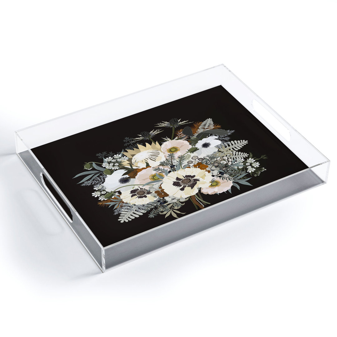 Plastic / Acrylic Tray East Urban Home 