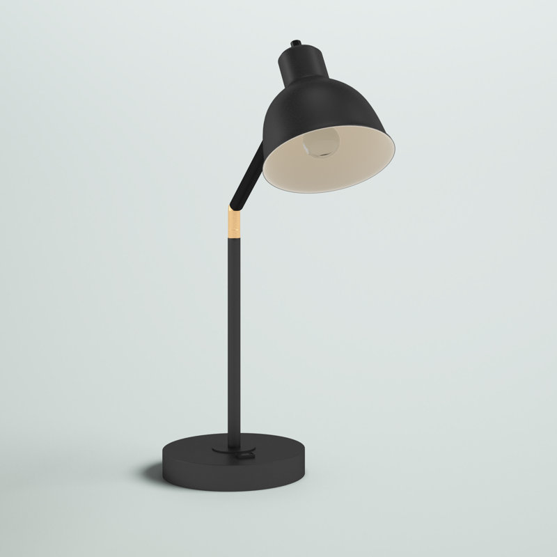 Caskey Lennon Adjustable Desk Lamp with Power Outlet