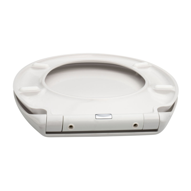 Oval Hard Toilet Seat, White