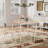 5-Piece Dining Table Set With 4 Chairs