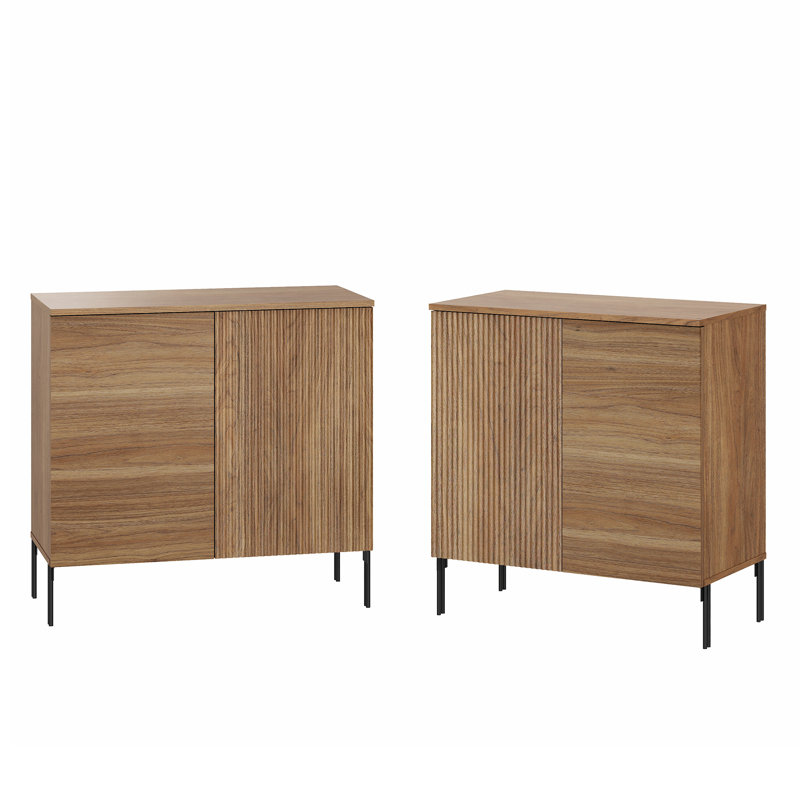 Grande table de bout de 31,5 po Union Rustic, Noyer