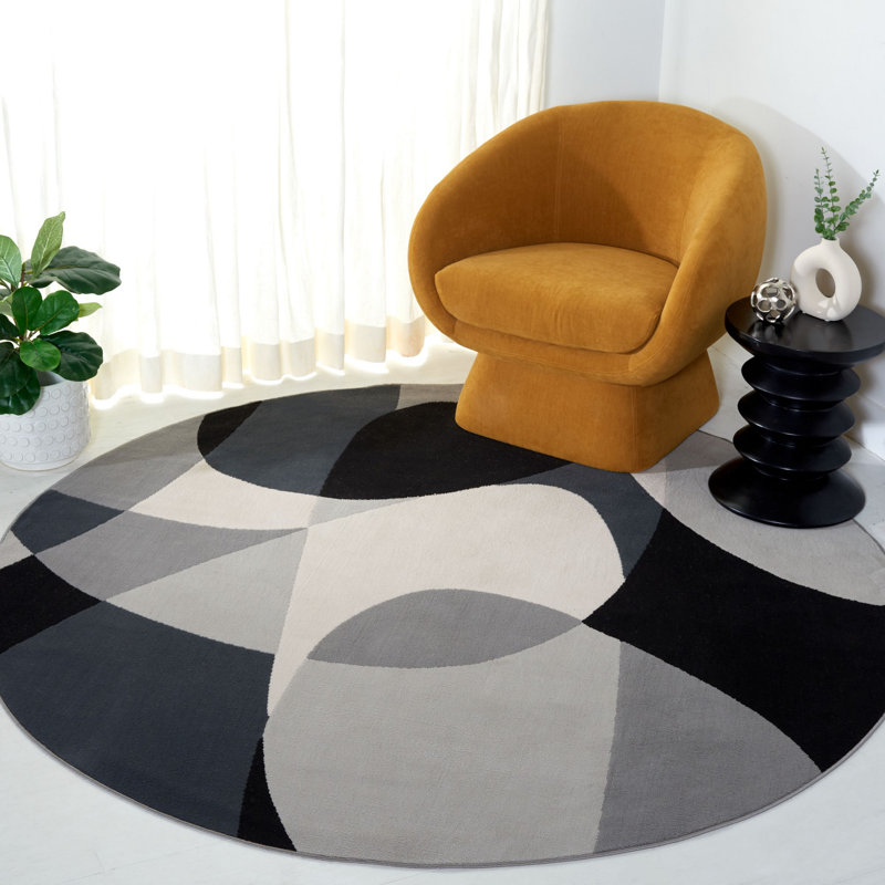 Aldegundo Performance Abstract Rug, Rectangle 9' x 12'