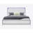 Almera Glitter White Bed-2019194817