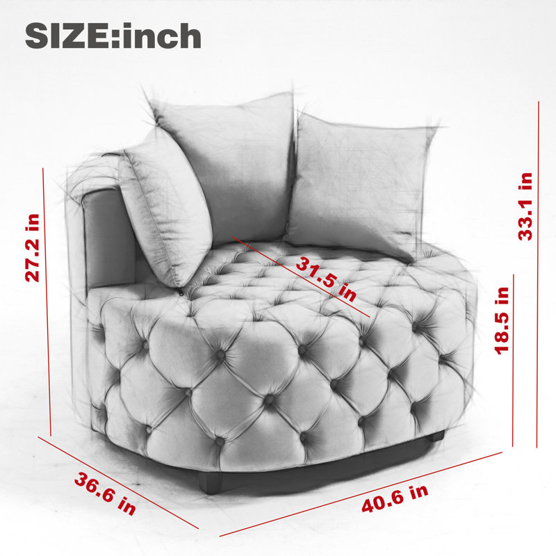 Chaise de réception en velours avec structure en bois, Velours gris