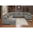Chenille Modular 12-piece Oversized Reversible Corner Sectional-102507336