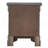Chic Metallic Black Modern Nightstand-301969322