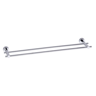 Parma Double 24" Wall Mounted Towel Bar