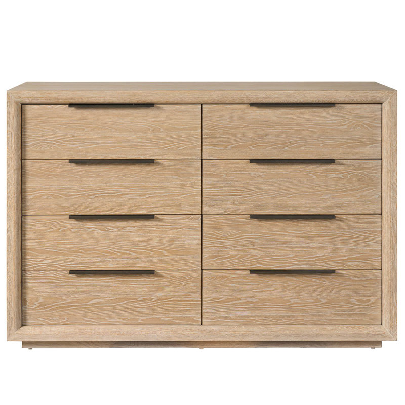 Modern 8 - Drawer Dresser, Natural