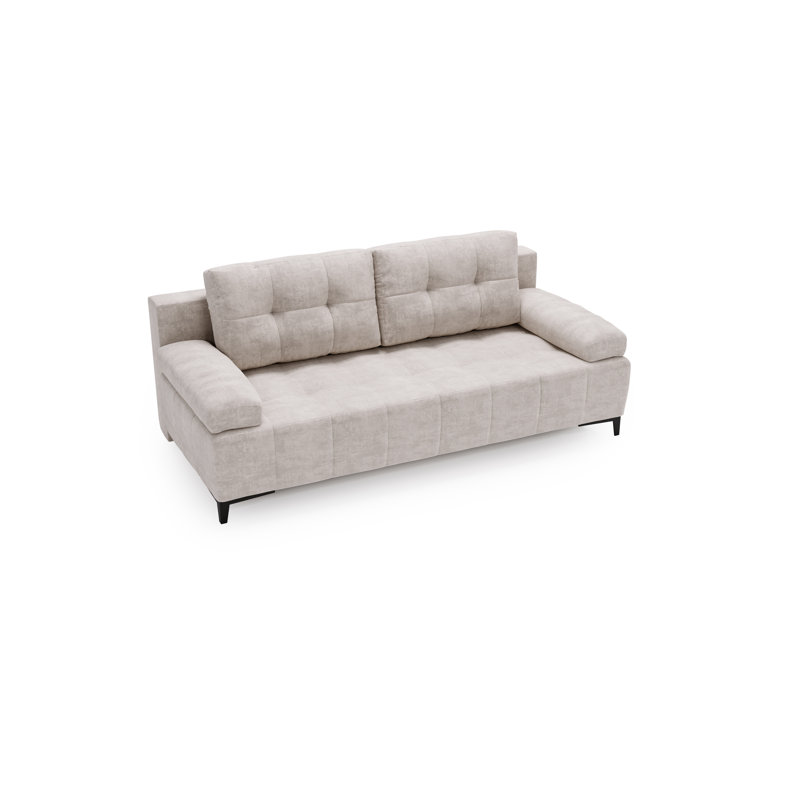 Tarell 2 Seater Sofa Bed, Beige