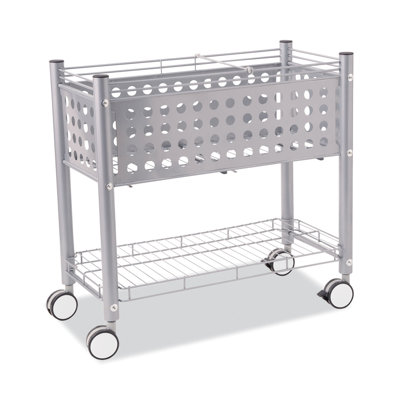 Vertiflex™ Smartworx™ File Cart 27.38'' H x 28.25'' W File Cart with Wheels