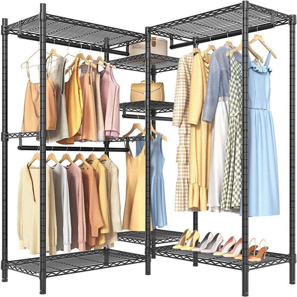 Rebrilliant Mireyli 73.82'' Closet System | Wayfair