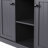 53Inch Large Kitchen Island With Drop Leaf,Power Outlet,Door Internal Storage Rack,Rolling Kitchen Cart On 5 Wheels With 5 Open Side Racks For Kitchen,Black(Two Packages)(Stools Not Included), Kitchen Island-898244407