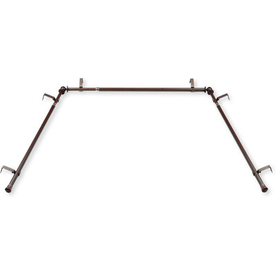  5/8" Bay Window Curtain Rod