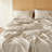 Bedsure Bed Sheets, Cotton Linen Sheet Set, Breathable & Durably, Anti - Pilling & Soft, Deep Pocket Fitted Bed sheet set Up to 16 Inches-109947942-109947938