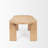 91" Light Brown Wood Oval Dining Table