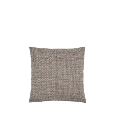 Aeiden Grey Square Cushion Cover